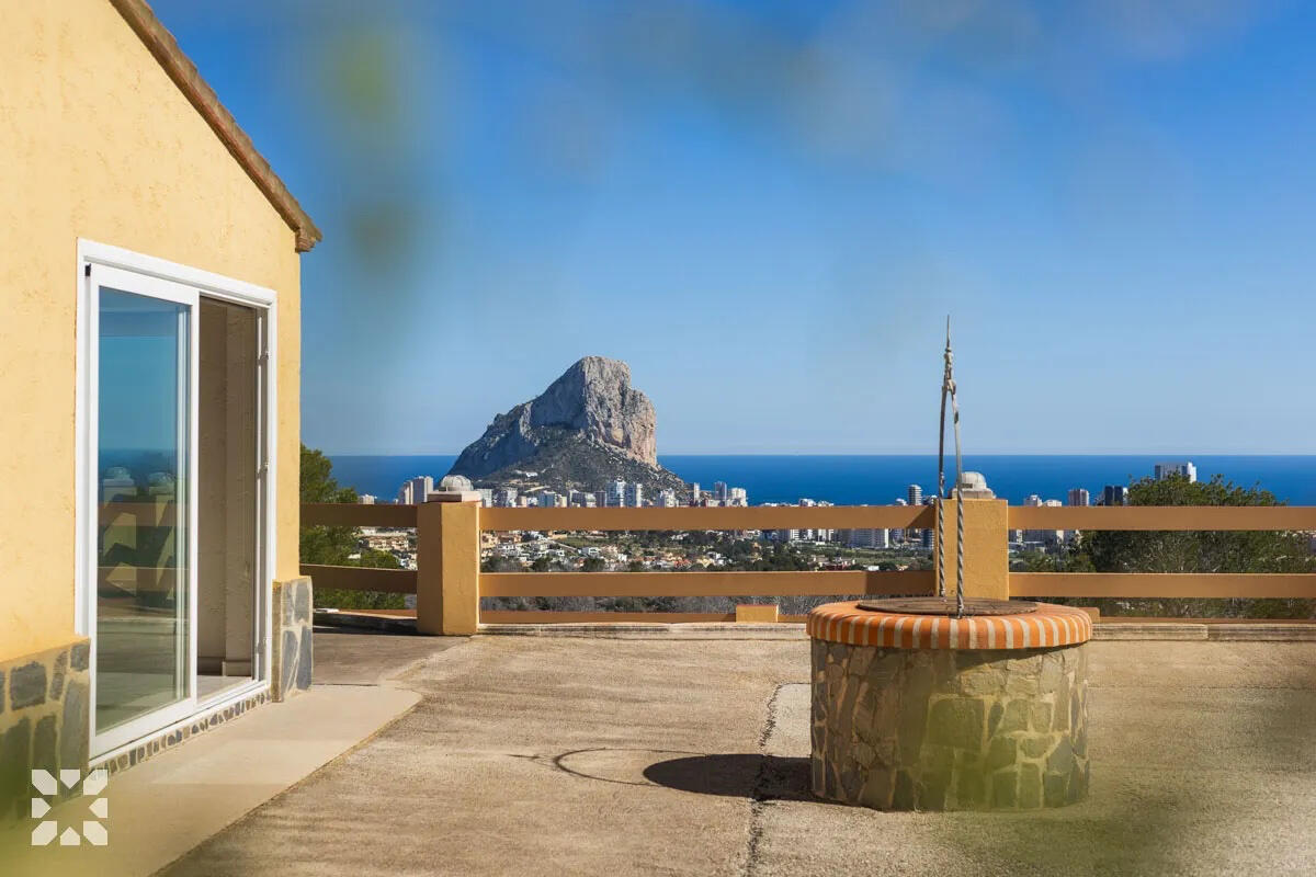 View of Calpe rock